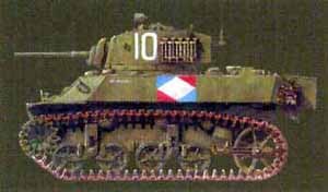 AFV Club AF35053 1:35 US M3A3 Stuart Light Military Tank Model Kit