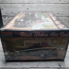 Black Widow Hot Rod Monogram 1:24 NEW FACTORY SEALED **US Seller** NOS