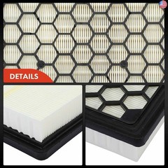 A-Premium Engine Air Filter Compatible with Buick Allure, LaCrosse, Regal &