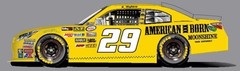 #29 Kenny Wallace American Born Moonshine 2015 1/24th – 1/25th Scale Decals