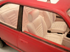 Monogram #2275 1981 BMW 635 Csi 1/24 Scale Model Car includes Build Sheet BUILT