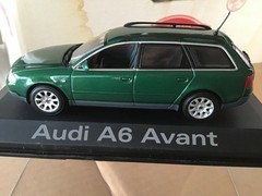 1/43 MINICHAMPS Audi A6 2.8. Avant, green met. rare, mint,++ !