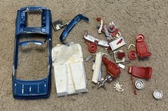 Large Model Kit Parts Junk Yard