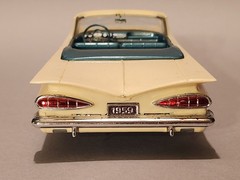 Vintage SMP/AMT 1959 Chevrolet Impala Conv 1/25 Scale Built Kit – Super Clean!