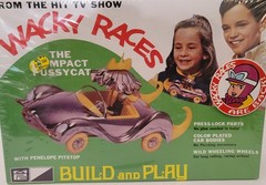 SEALED BOX Wacky Races The Compact Pussycat Model Kit 1/25