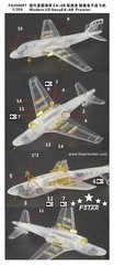 FS350097 1/350 Modern US Navy EA-6B Prowler Upgrade Set (for 6 set) for Trumpet