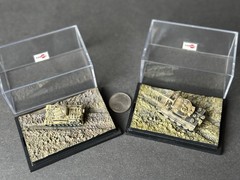 Dragon Models 1:144 Can.Do WWII German Tiger & Panzer III Auf. H Command Tanks