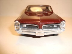 MPC 1966 Pontiac GTO 2 DRHT Dealer Promo Model Car