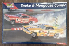 REVELL MONOGRAM SNAKE & MONGOOSE COMBO 1:24 #85-6858#85 NEW – SEALED