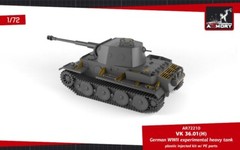 Armory Models AR72210 Scale 1:72 VK 36.01(H) German WWII Experimental Heavy Tank