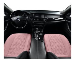BWTJF Front Car Seat Bottom Covers 2 Pack, Universal Auto Seat Cushions, Nappa L