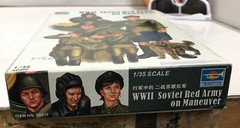 Trumpeter WW2 Soviet Red Army On Maneuver New In Open Box 1:35 Scale