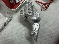 AMT ’55 Chevrolet Nomad Stock Custom Drag Customizing Model Kit Built & Broken
