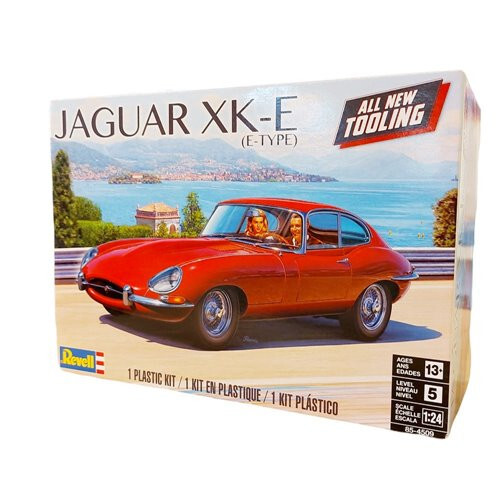 NEW Tool Revell 1/24 Scale Jaguar XK-E E-Type Killer Wire Wheels Rubber Tires