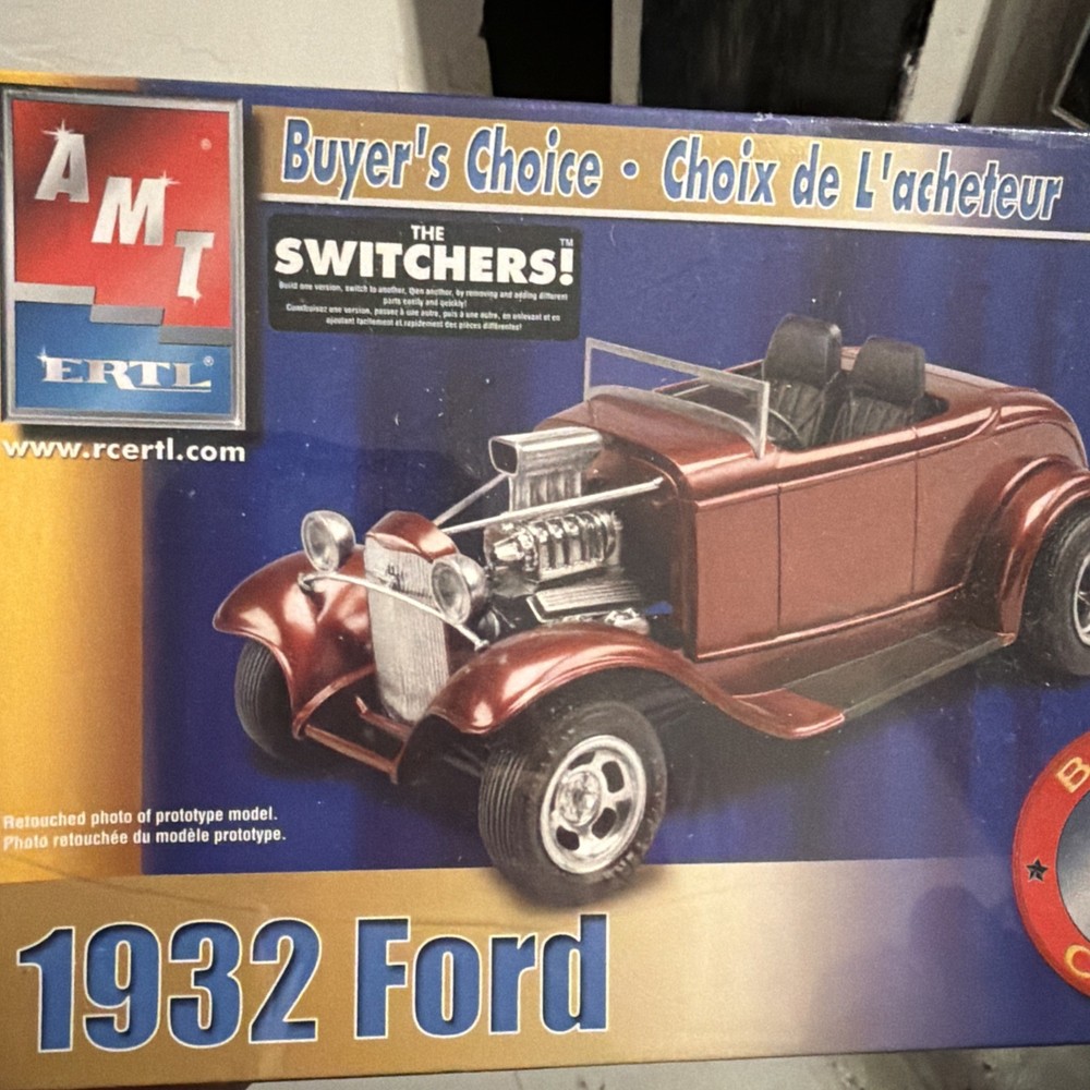 FACTORY SEALED AMT/Ertl 1932 Ford Roadster Coupe #38017 Switchers Buyer’s Choice