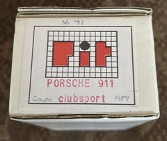 Build PIT Porsche 911 Car 1:43 SC Club sport Coupe 1987 Italy