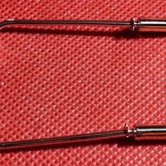 Chrome Exhaust Ala-Kart Hot Rod 1:25 scale model car part AMT