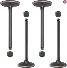 JAVIK Intake Valve Exhaust Valve Engine Valves Seals Kit for Honda CRF450