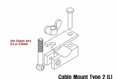 MJ Miniatures MJEZ16001 1/16 WW2 German Cable Mount set