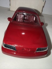 Vintage 1989 AMT FORD TAURUS SHO CURRANT RED DEALER PROMOTIONAL CAR-MIB