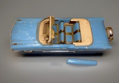 AMT 1960 Mercury Park Lane Custom Convertible Screw Bottom Built Model Car Kit