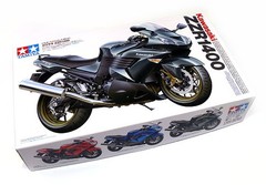 TAMIYA Motorcycle Model 1/12 Motorbike Kawasaki ZZR1400 Scale Hobby 14111