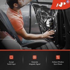 A-Premium Power Window Lift Motor (with 2-Pin Connector) Compatible with