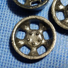 🌟 Slotted Mag Wheels 1:25 or 1:24 Scale 1000s Model Car Parts 4 Sale