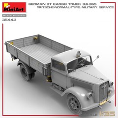 Miniart 1/35 GERMAN 3T CARGO TRUCK 3,6-36S. PRITSCH #38056 *new release* 📌USA📌