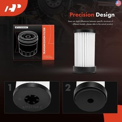 A-Premium Automatic Transmission Fluid Filter Compatible with Ford F-250 F-350