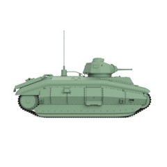 SSMODEL SS35652 1/35 Military Model Kit France B1 Heavy Tank (Phase III)