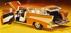 Atlantis 1957 Chevy Nomad Car – Plastic Model Car Truck Vehicle – 1/25 Scale