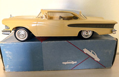 L@@K! ORIGINAL VINTAGE AMT 1958 FORD EDSEL HT PROMO MODEL WITH *BOX *SUPER NICE!