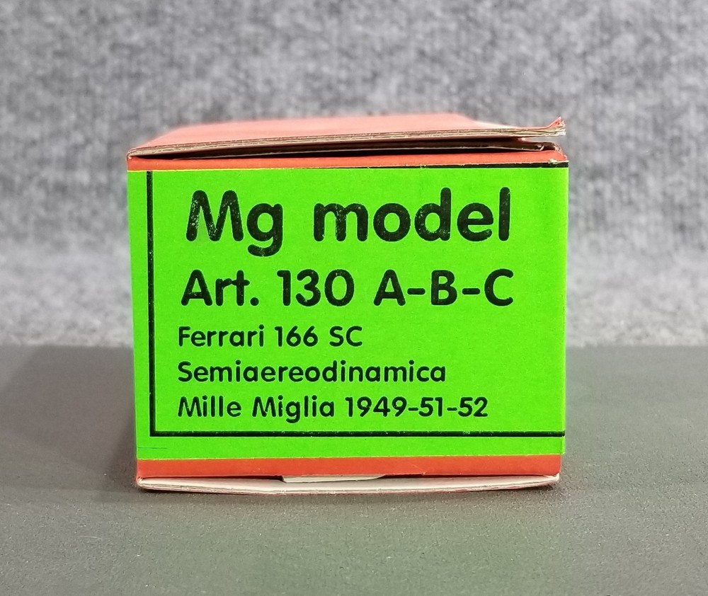 MG Model 1/43 Scale Kit ART. 130 Ferrari 166 SC Mille Miglia 1949-51-52