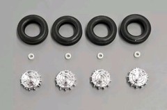 Moebius 1/25 1964 CHEVROLET CHEVY II NOVA SUPER SPORT SS COUPE WHEELS AND TIRES