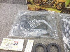 Vintage 1:9 Revell ESCI BMW R 75 Solo Motorcycle Model Kit Toy Unbuilt H-2204
