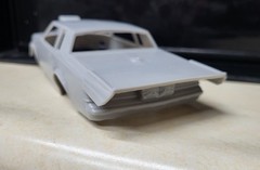 1/24 scale resin 3d printed Outlaw Blown Buick GNX Regal drag body slot car