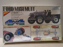VINTAGE NICHIMO #MC-2055 1/20 SCALE 4X4 FORD M151 MUTT MINT IN BOX