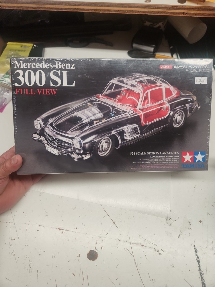TAMIYA 24366 MERCEDES BENZ 300 SL FULL VIEW MODEL KIT-NIB-1/24 SCALE Sealed