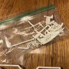 Built Model Car, 1998 Revell Stock Car STARTED, INCOMPLETE, MODIFIED