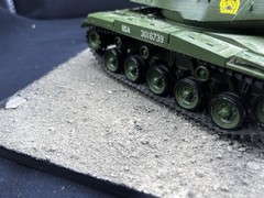 1/35 Scale Military Diorama Base Terrain Display Model Soldiers Figures Diecast