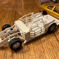 Built Model Car, 2001 Revell Stock Car STARTED, INCOMPLETE, MODIFIED