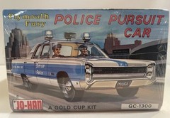 Rare 1:25 Jo-Han 1968 Plymouth Fury Police Pursuit OrigOwner Factory Sealed READ