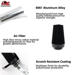 Bagaraatan 4 Cold Air Intake System Heat Shield For 1999-2006 Chevy/Gmc V8 4.8L