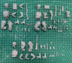 1/16 Scale 120mm Die-Cast Resin Figure Model Kit 101st Airborne Division Fire…