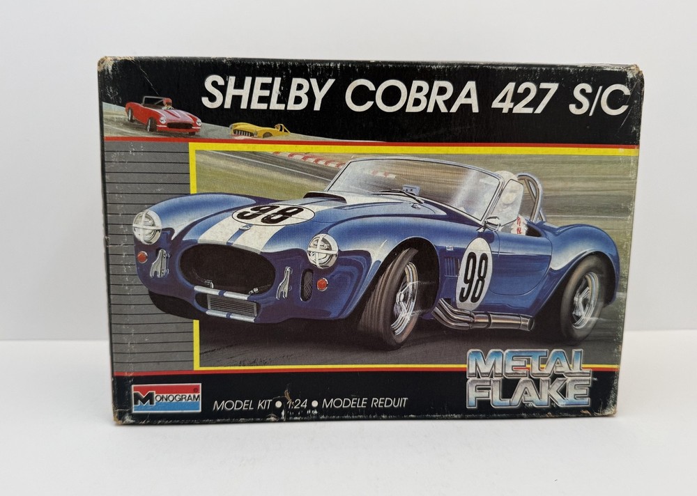 Shelby Cobra 427 S/C 1:24 Scale Model Kit Monogram
