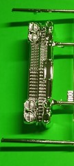 1959 Cadillac Ambulance 1/25 AMT Chrome Front Rear Bumpers Bullet Tail Lights