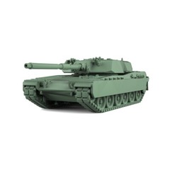 1/100 Military Model Kit US XM1 Main Battle Tank