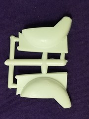 1977 Chevy Monza FRONT INNER FENDERS from AMT 1:25 Model Kit 77 Mirage