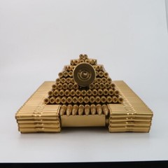 China Type 99 ztz-99A tank brass Creativity DIY Boutique Crafts TANK MODEL